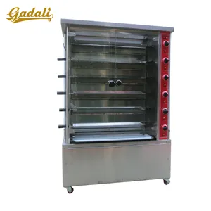 Restoran fırınları rotisserie 60 tavuk gazlı fırın