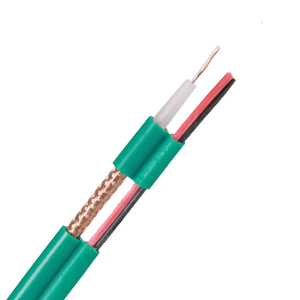 Alta Qualidade Da Câmera do CCTV RG59 + 2C/KX6 + 2 power/cabo coaxial siameses KX7 + 2C verde - Product Image 5