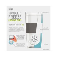 Chope à bière congelée, gel congelé, double verre, 16 onces, gobelet à glace congelée, lait congelé, café, vin rouge et toute boisson translucide