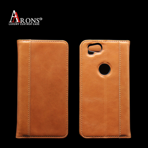 Magnético oculto real vaca cuero caso de teléfono de protección para Google <span class=keywords><strong>Pixel2</strong></span> - Product Image 1
