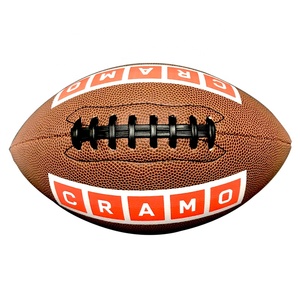 Pallone da <span class=keywords><strong>Football</strong></span> Americano Personalizzato in Pelle Microfibra da Partita Ufficiale F9 - Product Image 1