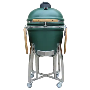 Garten Auplex liefert Kamado 21 Zoll Holzkohle Ei BBQ Raucher Grill Grill im Freien