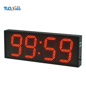 6 pulgadas 4 dígitos grande al aire libre Led reloj Digital impermeable - Product Image 4