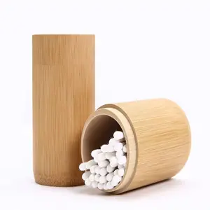 Organic Cotton Swabs bamboo sticks for home healthy