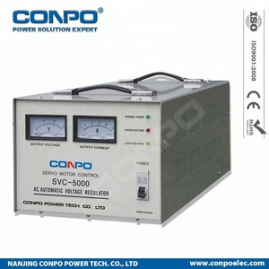 <span class=keywords><strong>SVC</strong></span>-5000VA chính xác cao AC điện áp tự động ổn định điều chỉnh <span class=keywords><strong>AVR</strong></span> estabilizador de voltaje 220VAC/110VAC - Product Image 2
