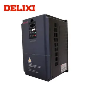 Delixi高品質E180 DCにAC 0.4kw-650kw 3相50hz 60 60hzインバータ & コンバータ220v 380 12v dc ac周波数インバータ