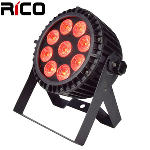 <span class=keywords><strong>DJ</strong></span> al aire libre 9x10 W rgbw 4 en 1 inalámbrico alimentado por batería par plana LED puede - Product Image 6