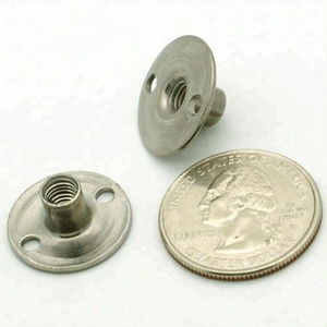 M3 M4 M5 M6 M8 M10 Stainless Steel Round Base <strong>Tee</strong> <strong>Nut</strong> With Holes - Product Image 2