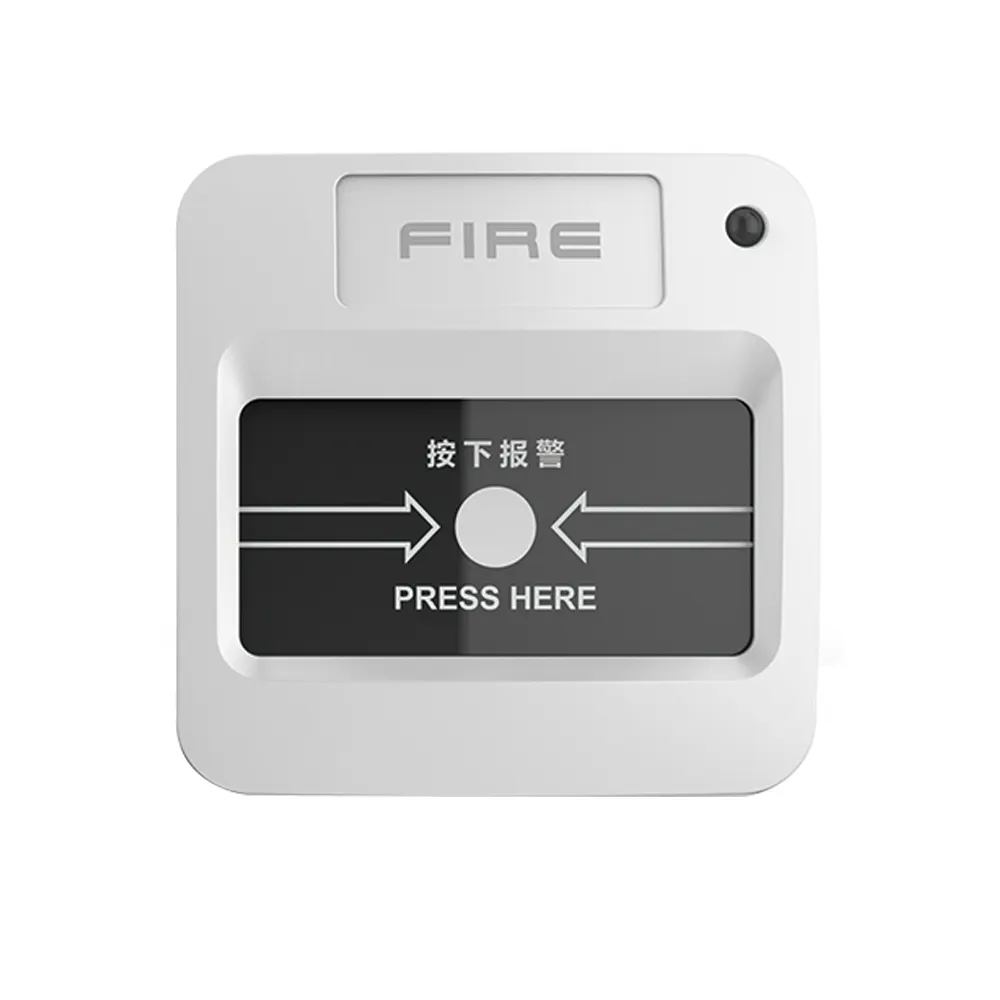 Wohn Drahtlose Feuer Alarm System GSM 315 Mhz Notfall Brechen Glas Manuelle Feuer Alarm Rufen Punkt