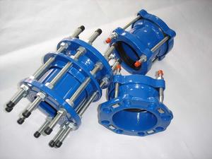 Raccord universel en fonte ductile DCI (large gamme) pour tuyaux en PVC DI - Product Image 3