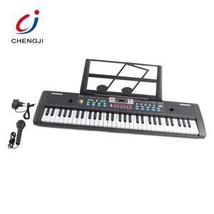 Chengji Bàn Phím Đàn Piano Điện Tử Bằng Nhựa Chất Lượng Cao Cho Trẻ Em 61 Phím Có Micrô - Product Image 3