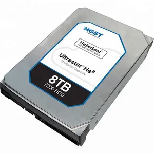 새로운 HGST He8 HUH728080ALE600 0F23267 8TB 7.2K SATA 6 Gb/s 3.5 "128MB HDD