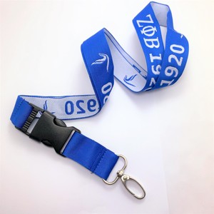 Lanière en <span class=keywords><strong>tissu</strong></span> rose et bleu Gamma Phi Delta pour femme tous les groupes lanière tissée de fraternité de sororité grecque - Product Image 3