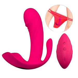Vorspiel werkzeug Dildo vibrator Vibrierendes Höschen Drahtlose Fernbedienung Anal Sexspielzeug Für Frauen Paar Weibliche Masturbation - Product Image 1