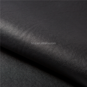 Precio barato decorativo negro <span class=keywords><strong>chaqueta</strong></span> pu tela de cuero sintético - Product Image 3