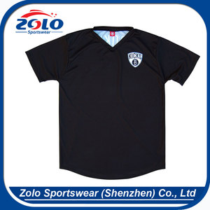 2017 New style embroidered flat Knitted stripe soccer sets uniform - Product Image 5