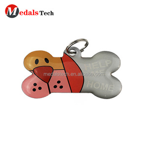 Promotionnel aluminium métal <span class=keywords><strong>impression</strong></span> logo <span class=keywords><strong>QR</strong></span> <span class=keywords><strong>code</strong></span> tag pour animaux de compagnie avec un nombre différent - Product Image 5