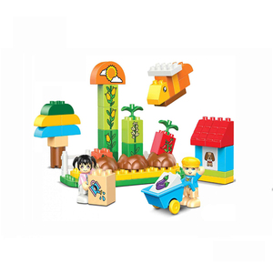 <span class=keywords><strong>Bloques</strong></span> de Construcción de Plástico Montessori, Aprendizaje STEM, Ladrillos Grandes para Bebés, Juguetes Educativos, Kits de Ingeniería para Niños y Niñas - Product Image 2