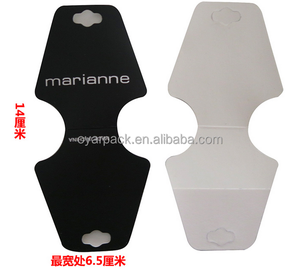 Etiqueta Colgante de Papel Plegable con Logotipo Personalizado <span class=keywords><strong>para</strong></span> Joyería, <span class=keywords><strong>para</strong></span> Pulseras, Collares, Diademas, Embalaje - Product Image 5