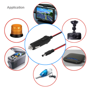Tùy chỉnh 12V Xe Thuốc lá nhẹ hơn cắm ổ cắm để DC cung cấp điện Adapter Cáp cho xe điện tử - Product Image 5