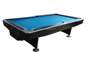 8ft yüksek son katı ahşap bilardo masası tp-116