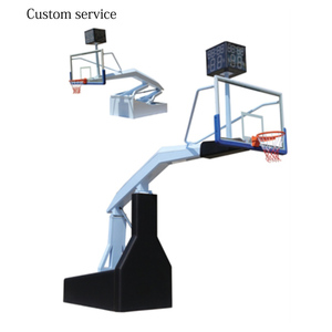 ห่วงบาสเก็ตบอลแบบไฮดรอลิกในร่ม ปรับแต่งได้ แบบพกพา/ตั้งพื้น - Product Image 2
