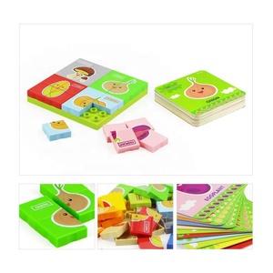 Jeu de puzzle éducatif pour enfants avec 41 pièces de légumes colorés et 11 cartes - Product Image 5