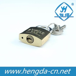 YH1240 三重円形真鍮製南京錠 20mm-50mm 銅製ロック 同一鍵式 製品カテゴリ 鍵 - Product Image 5