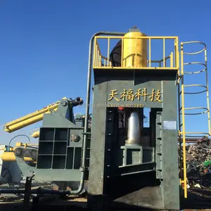 (Tfkj) 500 Ton Limbah Mobil Baler Scrap Hidrolik HMS Baler Geser