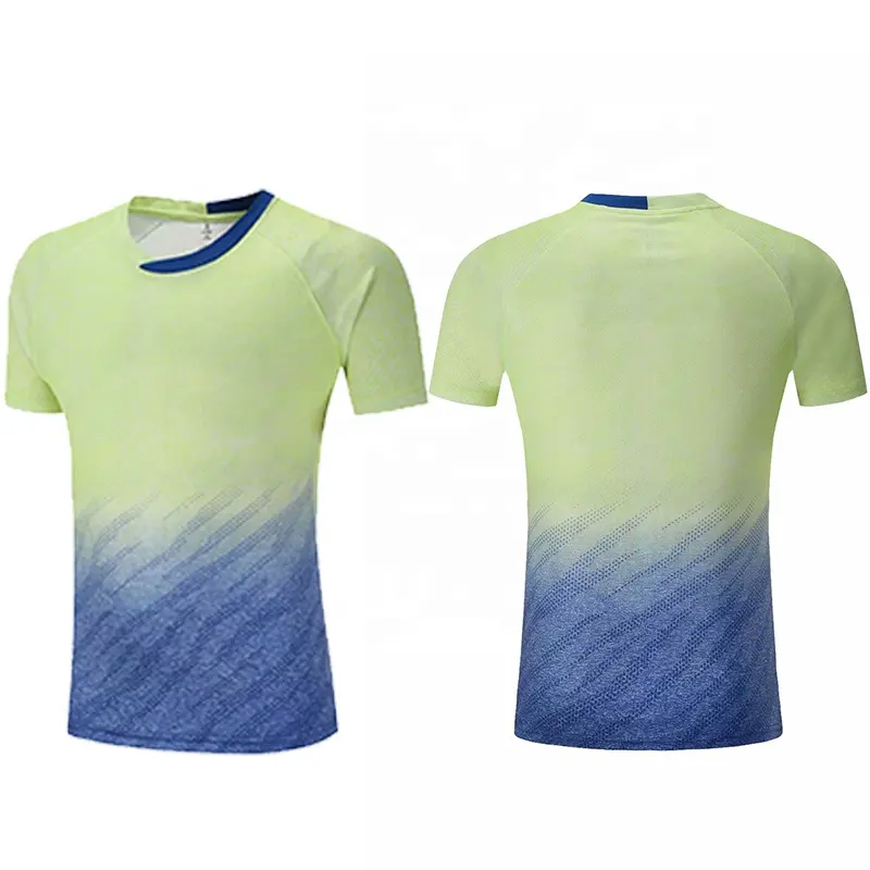 Wholesale Fashion Customize Factory Direct Sale Badminton Shirt New Style High Quality Breathable Badminton Jersey