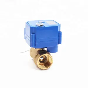 Cwx25s 3 V 12V Mini Smart Actuator Elektrische Motorkogelklep Met Kraan