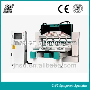 Jinan SUDIAO SD2512 multicam 5000 series YASKAWA Servo cnc router máy cắt cnc / máy khắc cnc