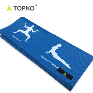Tapete de Yoga Plegable de PVC TOPKO Position Line, 4mm, Impresión Personalizada, Antideslizante - Product Image 4