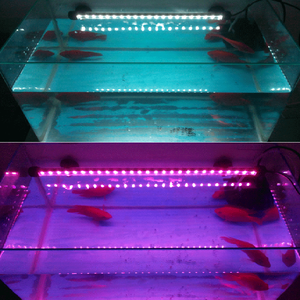 18-138CM Lampu Tangki Ikan <span class=keywords><strong>LED</strong></span> RGB Putih Biru Bar Lampu Submersible Lampu Tabung - Product Image 6
