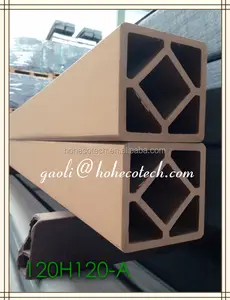 Intérieur de plage, couleur bois, résistante, extérieur composite wpc, pergola cabanas - Product Image 5