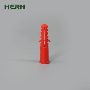 Enchufe de pared de nailon con anclaje de plástico, 8x40mm, tornillo de pared de yeso, expansor de enchufe de pared de ladrillo resistente, enchufes y tornillos de fábrica
