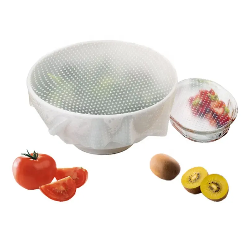 High Quality Eco-Friendly Reusable Silicone Food Wrap Cling Film