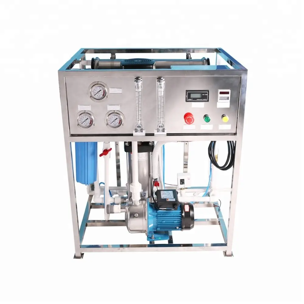 Ro Waterzuiveringsinstallatie, 100LPH Ro, 300LPH Ro Omgekeerde Osmose Systeem Ontzilting Machine Drinkwater Behandeling