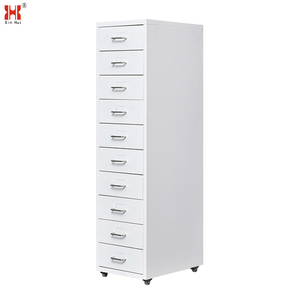 Nhà Máy Giá Văn Phòng Đồ Nội Thất Bằng Thép 9 Ngăn Kéo Chỉ Số Tủ Thẻ Đa Ngăn Kéo Tủ Kim Loại - Product Image 1