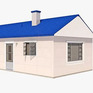 Pre engineered Economic and environmental prefabricated house for labor on work site