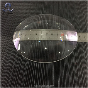 Lentille sphérique plan convexe pour verre optique, diamètre <span class=keywords><strong>130mm</strong></span>, lentille sphérique pour loupe, lumière de scène, lampe à faisceau - Product Image 1