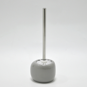 Accessoires de salle de bain de couleur grise poly drôle - Product Image 2