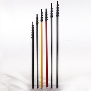 <span class=keywords><strong>Camping</strong></span> al aire libre lámpara girando guías de fibra de vidrio de fibra de carbono de caña telescópica para la pesca - Product Image 4