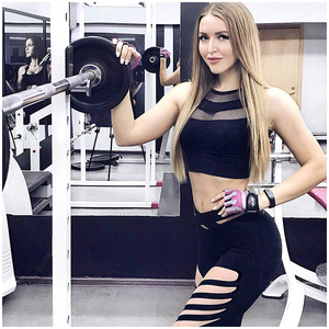 Abbigliamento sportivo V Leggings a vita di Allenamento di Usura di Yoga Delle Signore <span class=keywords><strong>Leggins</strong></span> Sexy Delle Donne Palestra Femminile Collant - Product Image 4