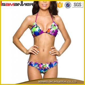Sexy chaude micro bikini femmes à la <span class=keywords><strong>mode</strong></span> hatler <span class=keywords><strong>hippie</strong></span> sexy dames bikini brésilien - Product Image 1