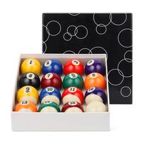 Ensemble de 16 boules de billard professionnelles de haute qualité personnalisées avec un diamètre de 2,25 pouces