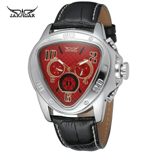 <span class=keywords><strong>Orologio</strong></span> da Polso da <span class=keywords><strong>Uomo</strong></span> JARAGAR di Lusso, <span class=keywords><strong>Orologio</strong></span> Automatico Meccanico con Triangolo <span class=keywords><strong>Giallo</strong></span>, Carica Automatica - Product Image 6