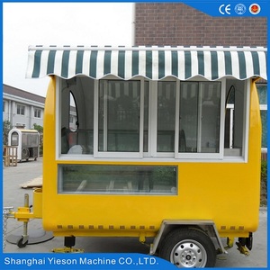 Coloré espresso panier kiosque & van avec Cuisson Four Machine pour Vente Donut <span class=keywords><strong>et</strong></span> Crêpe - Product Image 2