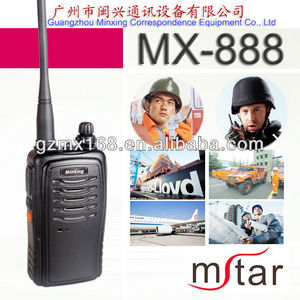 Minxing MX-888 lanterna UHF VHF portátil militar transceptores - Product Image 1