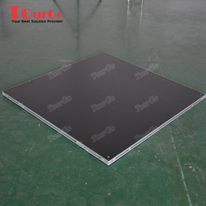 Escenario Portátil Fácil de Instalar de 8 pies x 8 pies con Plataformas Plegables, Escenario para <span class=keywords><strong>DJ</strong></span> de Alquiler - Product Image 2